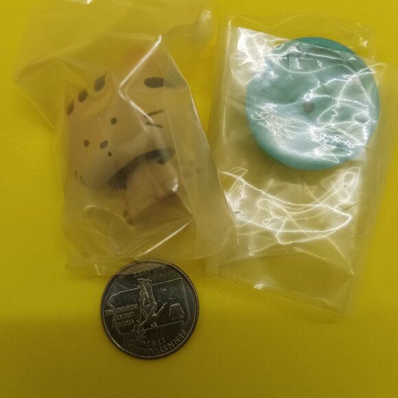 Tama and friends white cat Shaky head figurine - Picture 5 of 8